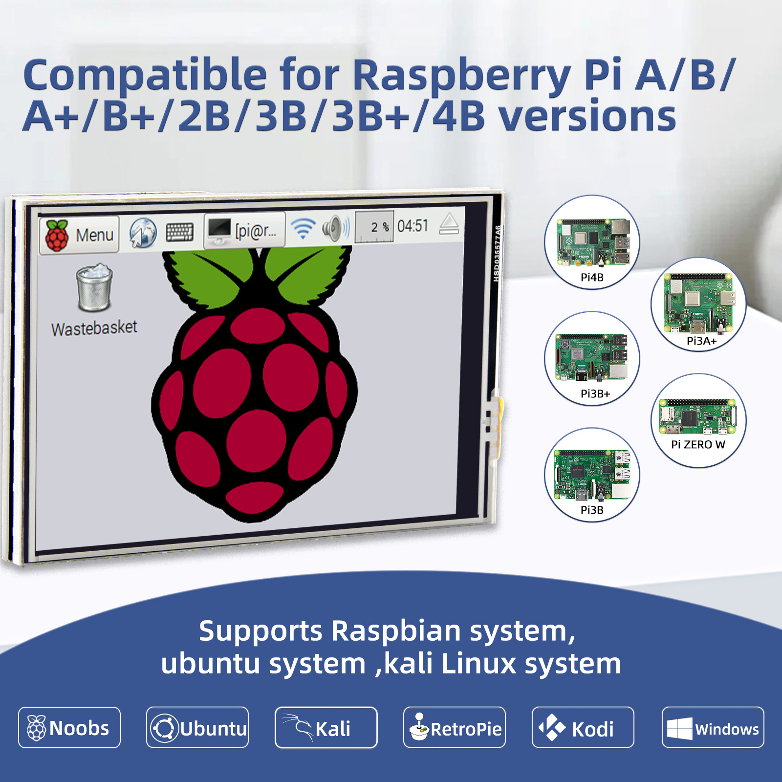iPistBit 3.5 Inch Display for  - Turing Pi 2 recension och pris